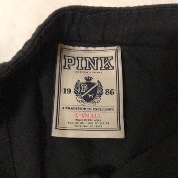 Black boyfriend fit sweatpants - Picture 2 of 2